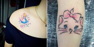 Beautiful Minimalist Tattoos Inspired By Popular Disney Films