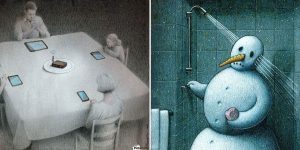 Society Of The Dead: Satirical Illustrations By Pawel Kuczynski