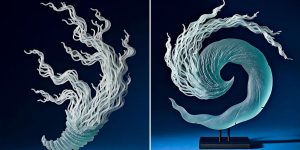 Stunning Glass Sculptures By K. William LeQuier
