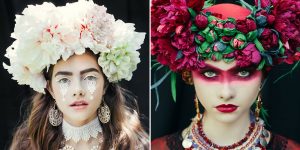 Polish Artists Recreate Traditional Slavic Head Wreaths With A Modern Twist