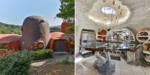 Extraordinary Design Shelter That Looks Like A 'Flintstones House', And No One Wants To Buy It