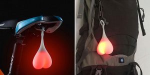 Heart-Shaped Bike Light. Oh, Wait...