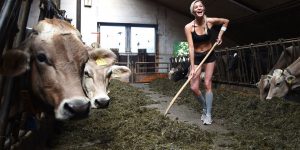 Shooting For New Bavarian And Austrian Farmer Wives Calendar