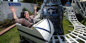 Engineer Grandfather Turns His Backyard Into An Amusement Park For His Grandkids