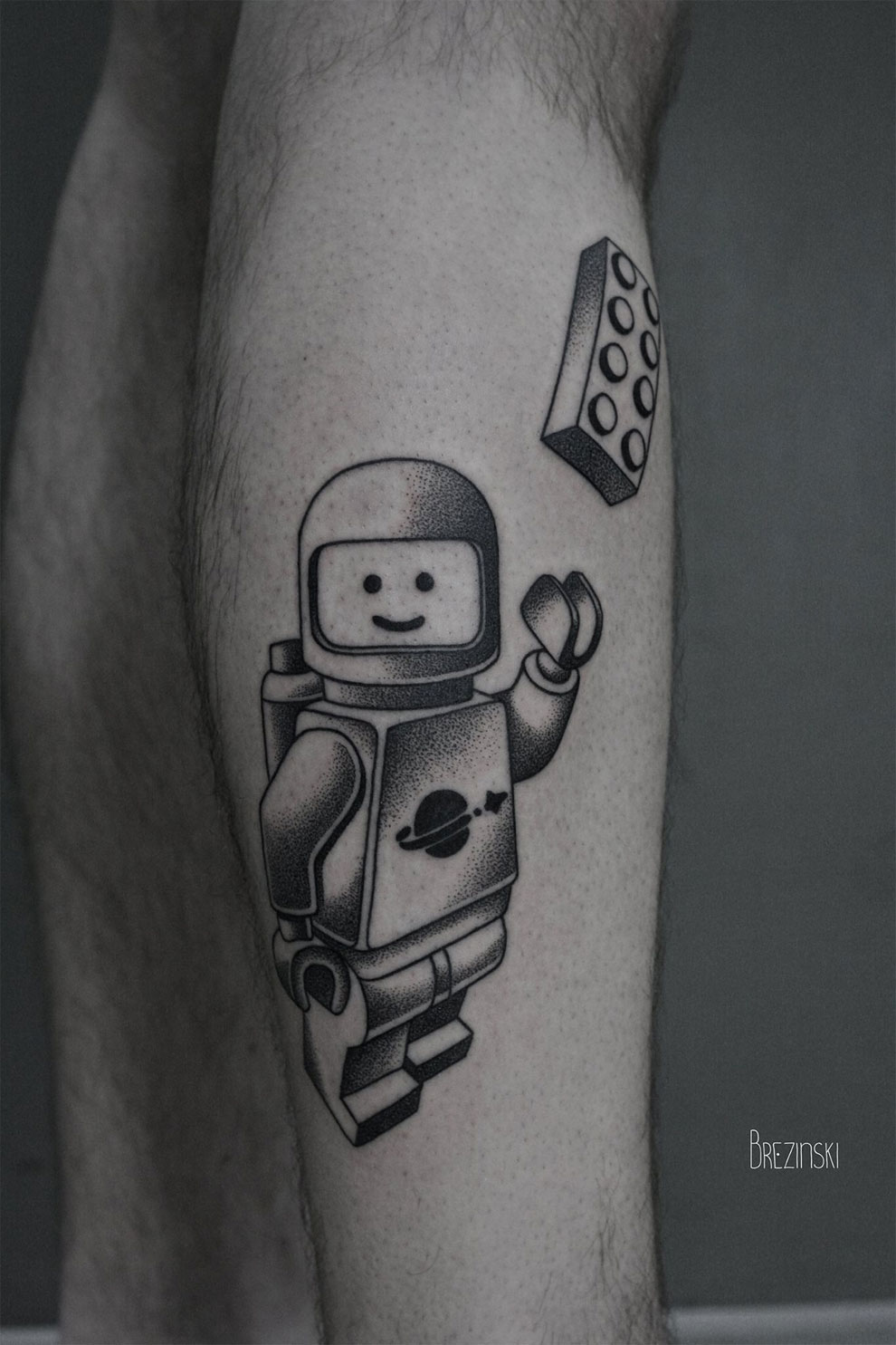 Simple, Ingenious, And Amusing: Blackwork Tattoos By Ilya Brezinsk ...