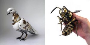 Steampunk Animal And Insect Sculptures By Igor Verniy