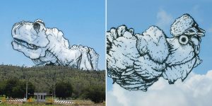 An Artist Creates Dreamy Illustrations Out Of Clouds