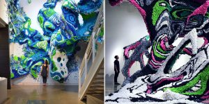 An Artist Turns Everyday Materials Into Incredible Abstract Pieces
