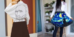 Fine Art Turned Into Clothes Lets You Wear Your Favorite Paintings
