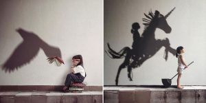 Photographer Creates Imaginative Images Of Her Daughter And Her Shadow
