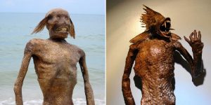 Juan Cabana's Genuine Mummified Mermaid Freaks