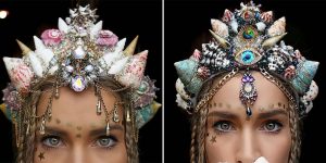 This Girl Creates Magically Awesome Crowns Out Of Seashells