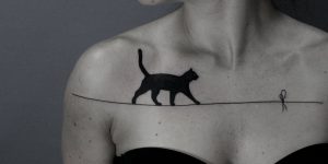 Simple, Ingenious, And Amusing: Blackwork Tattoos By Ilya Brezinsk
