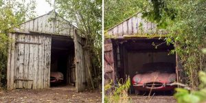 Jaguar E-Type 1964 Discovered In A Dilapidated Garage