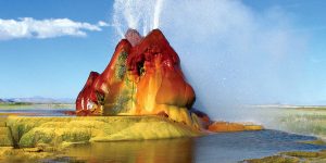 Fly Geyser: A Collision Of Human Error And Natural Geothermal Pressure Created This Rainbow-Colored Geologic Wonder