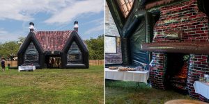 PaddyWagon: An Inflatable Irish Pub You Can Open Anywhere