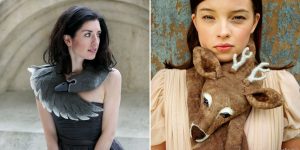 Polish Fashion Artists Creates Beautiful Felted Animal Scarves