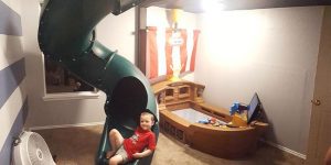 Father Of The Year Builds An Amazing Bedroom For His Son