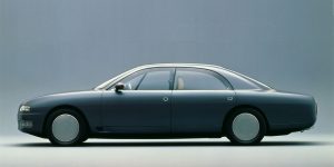 Fantastic Minimalist Japanese Cruiser 1989 Nissan Neo-X Concept That Was Ahead Of Its Time