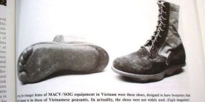 US Soldiers Used Special Boots During The Vietnam War