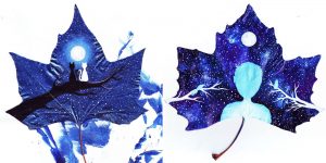 Georgian Couple Uses Fallen Leaves To Create Out-Of-This-World Art