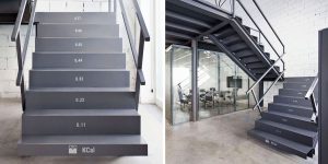 These Stairs Show How Many Calories You Burn While Climbing Them