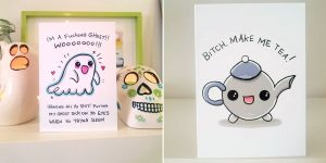 This Artist Creates Super-Abusive And Cute NSFW Greeting Cards