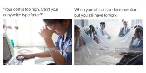 Life In An Ad Agency Comically Shown Through Clever Use Of Stock Photos
