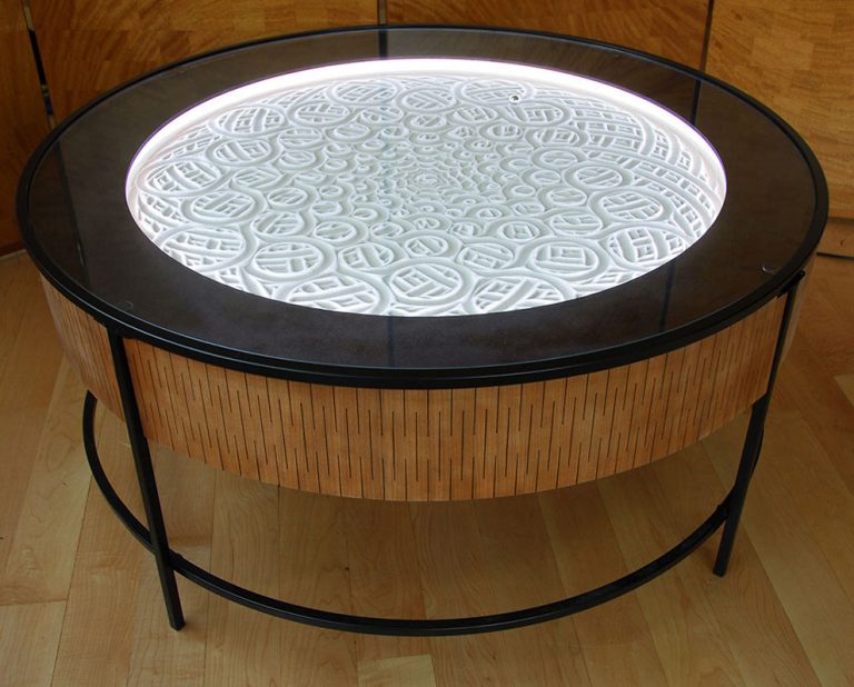 An Artist Creates Mesmerizing Kinetic Sand Drawings Coffee Tables ...