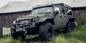 The Jeep Wrangler Based G. Patton Tomahawk 6x6 Is What Nightmares Are Made Of