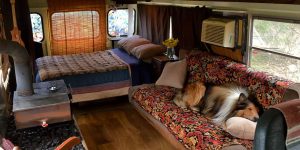 Cozy School Bus Conversion