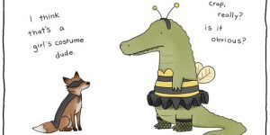 Simpsons Illustrator Imagines What Animals Would Do On Halloween