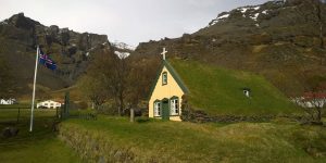 The Hofskirkja Church – The Only Church Left With A Grass Rooftop