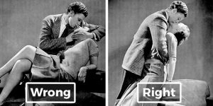 1940s Guide Shows How To Kiss Correctly