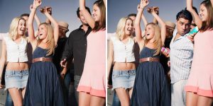 Guy Hilariously Photoshops Himself Into Awkward Stock Photos, Again