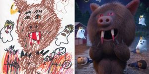 Artists Continue To Recreate Kids’ Monster Doodles In Their Unique Styles