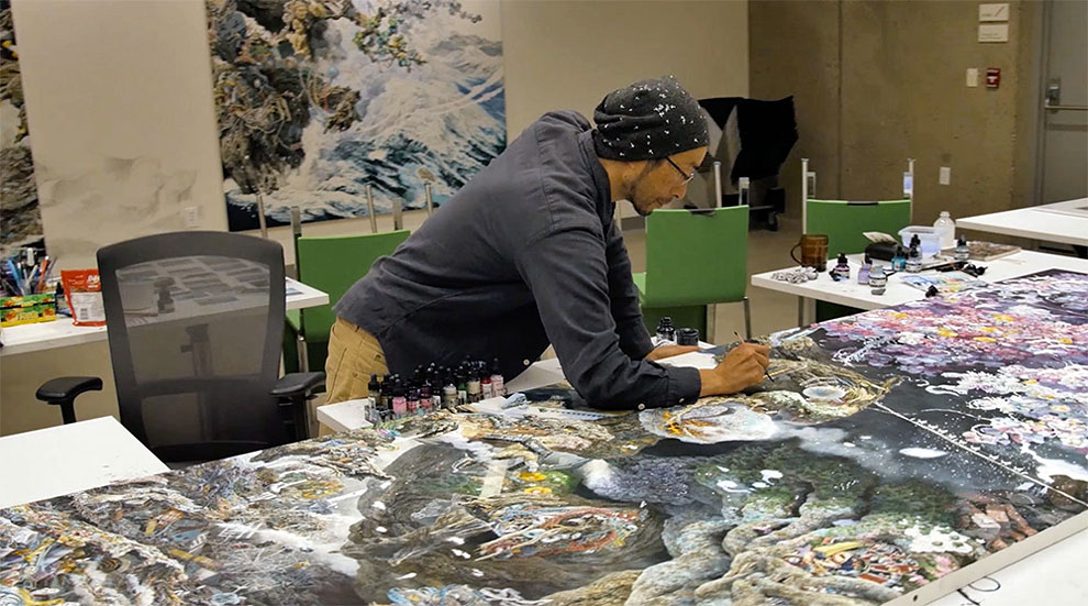 Artist Unveils A Monumental Pen & Ink Drawing Nearly 3.5 Years In The ...