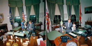 Wonderful Photos Of John F. Kennedy With His Children In Halloween Costumes In The Oval Office