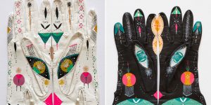 These Cosmic Painted Gloves Are The Only Way To Make It Through Winter