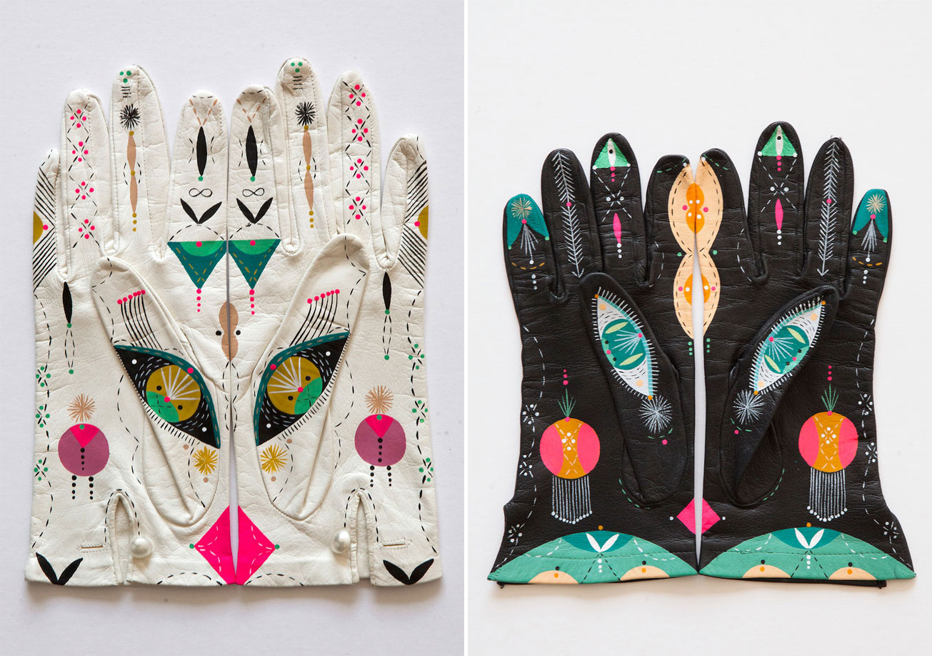 These Cosmic Painted Gloves Are The Only Way To Make It Through Winter