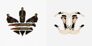 An Artist Creates Stunning Fashion Logos Made From Images Of Their Brand Personalities
