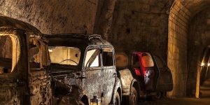 Descend Into A Tomb Of Imprisoned Vehicles Frozen In Time