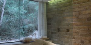 This Bathroom Has... A Large Boulder Inside!