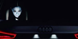 Asian Drivers Are Using Terrifying Reflective Decals On Rear Windows To Fight Against High-Beam Users