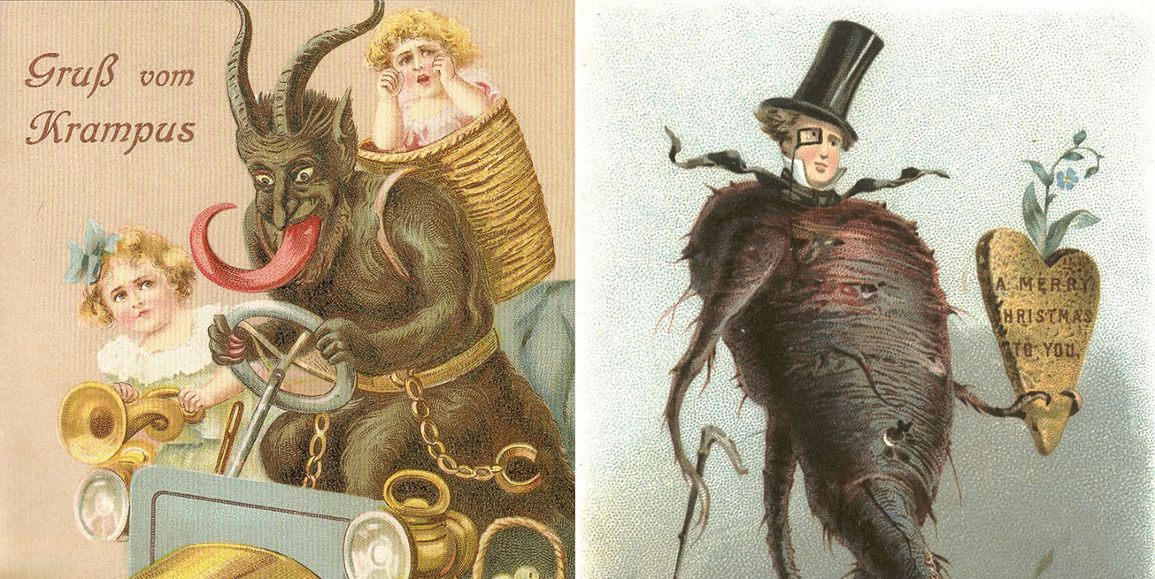 Victorian Christmas Cards That Are As Creepy As Those Times Themselves