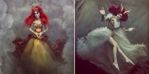 Dramatic Underwater Portraits That Are Reflective Of Overcoming Troubles In Artist's Life