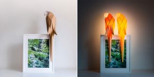 DIY Paper Animal Lamps Turn Your Boring Room Into A Jungle