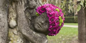 Vegetal By Nature: When An Artist Is Styling Statues With Flowers