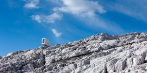 Cantilevered Cabin: Dizzying Alpine Shelter Hangs Off The Edge Of A Cliff