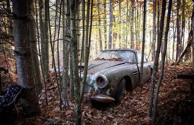 Abandoned Aston Martin 01